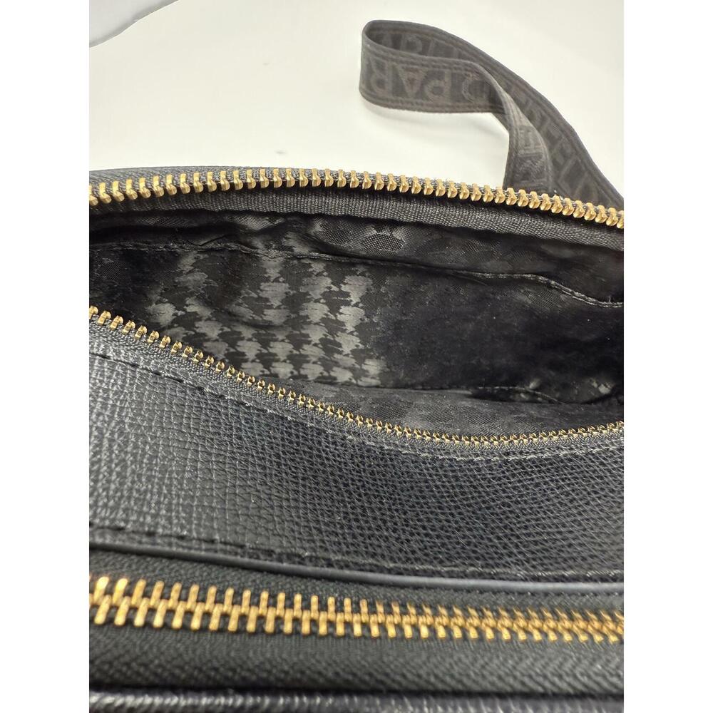 KARL LAGERFELD PARIS Crossbody Bag Floral Pins Black/Gold One Size - Picture 11 of 13